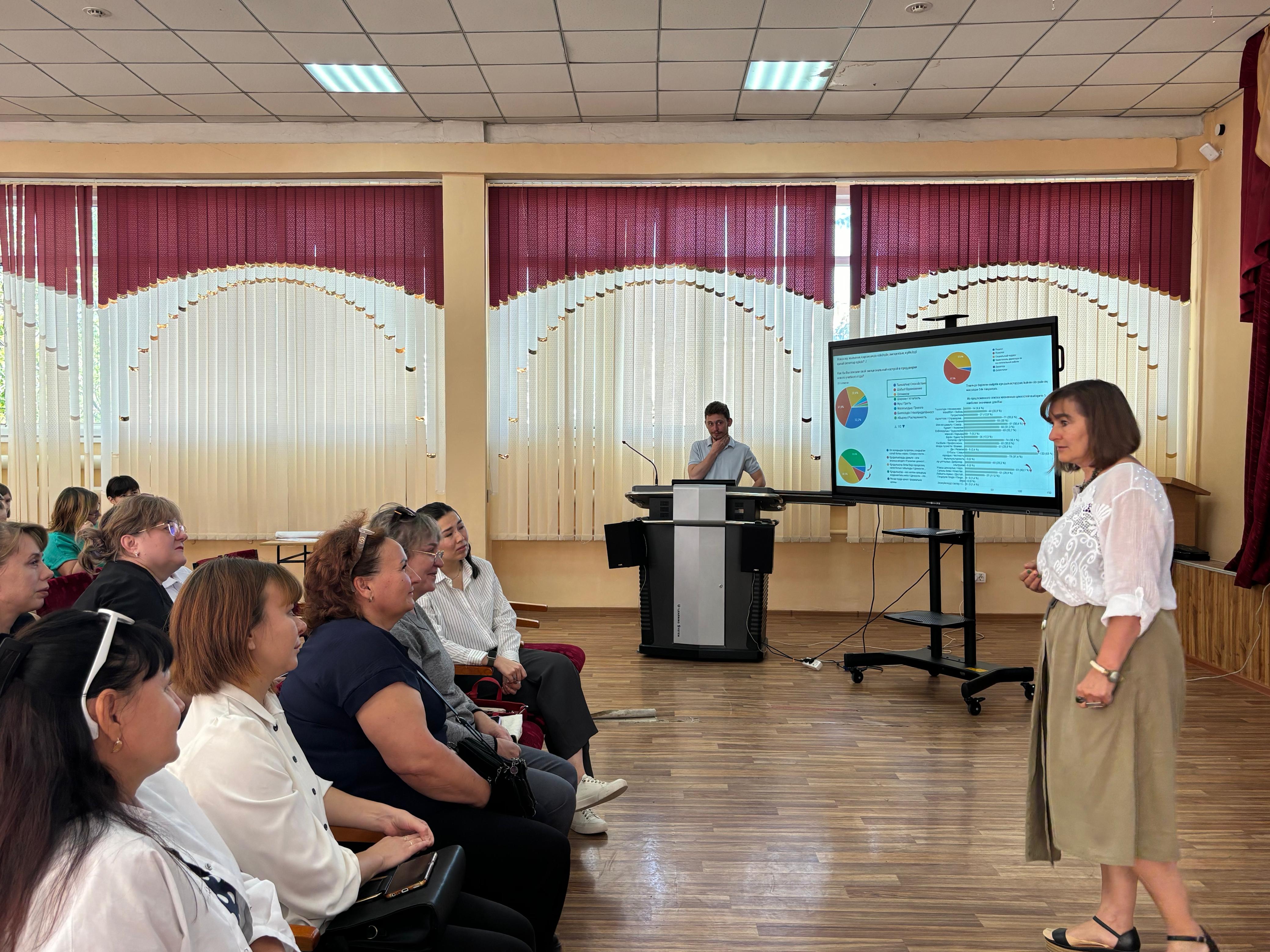 Проведение Августовской конференции 2025 года в отделе образования города Караганды